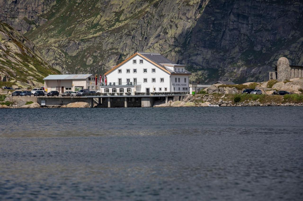 Hotel Grimsel Passhoehe Oberwald Exterior foto